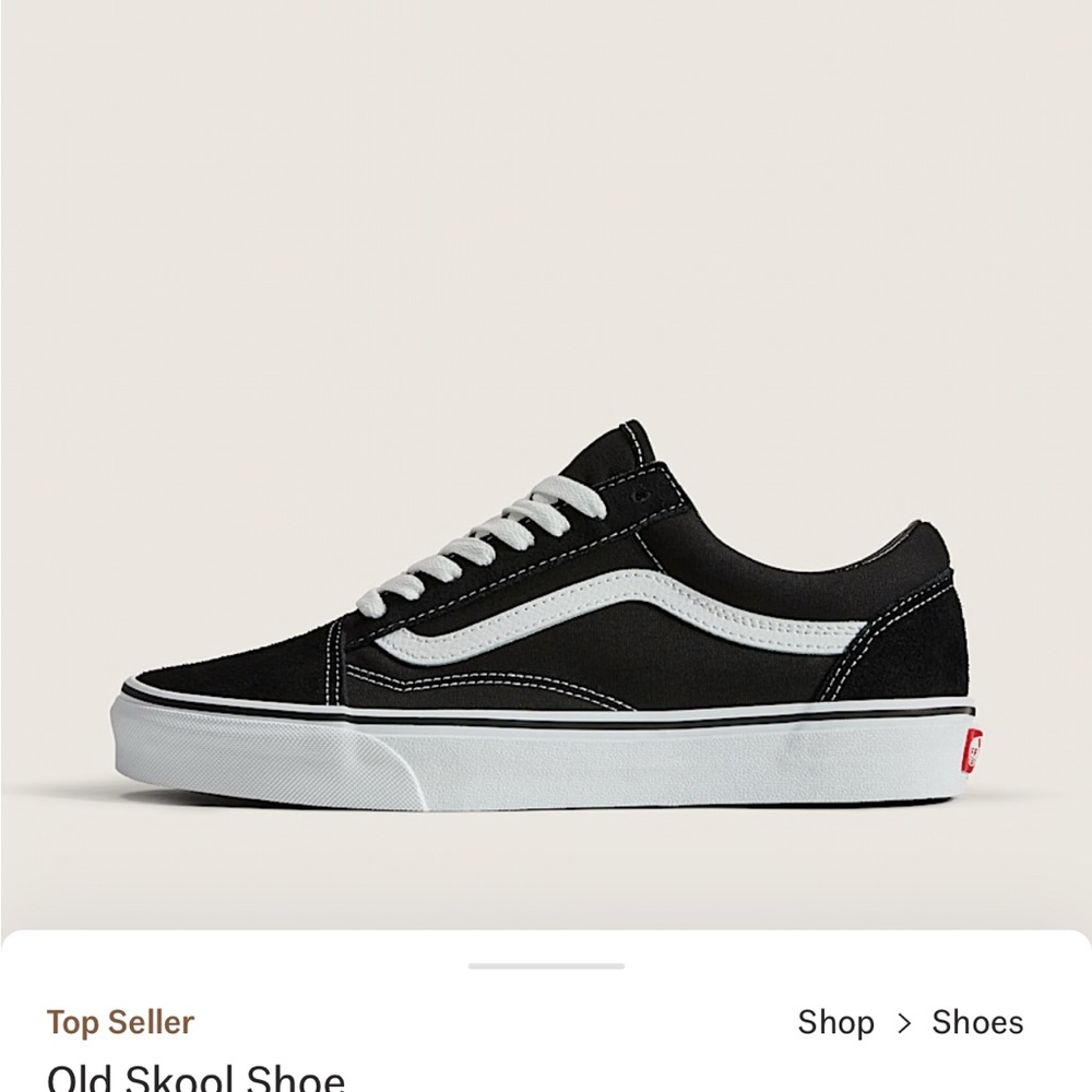 Vans Old Skool Black and White Sneakers